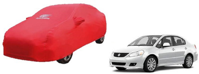 Auto Oprema Car Cover For Maruti Suzuki SX4 (With Mirror Pockets)(Red)