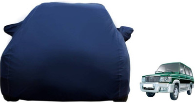 Auto Oprema Car Cover For Toyota Qualis (With Mirror Pockets)(Blue)
