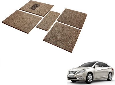 MOCKHE Rubber, EVA Standard Mat For  Hyundai Sonata Embera(Black, Beige)