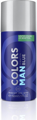 

United Colors of Benetton Blue Deodorant Spray - For Men(150 ml)
