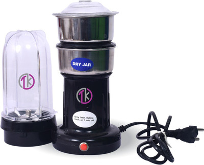 

TOMSKITCHEN TK/MB/009 250 Mixer Grinder(Black, White, 2 Jars)