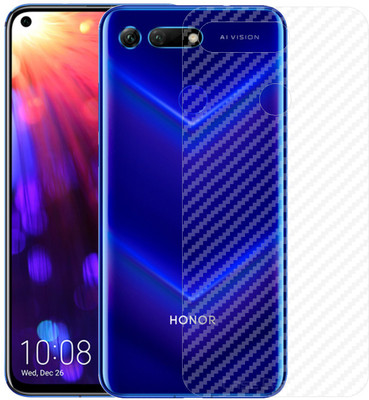 CASE CREATION Huawei Honor V20 (2018) Mobile Skin(3D Carbonn Fibre Transparent Skin Matte Finish)