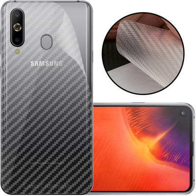 CASE CREATION Samsung Galaxy A8s (2019) Mobile Skin(3D Carbon Fibre Transparent Back Skin Matte Finish)