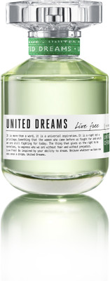 

United Colors of Benetton Dreams Live Free Eau de Toilette - 80 ml(For Women)