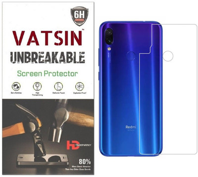 Vatsin Back Screen Guard for Mi Redmi Note 7, Mi Redmi Note 7 Pro, Mi Redmi Note 7S(Pack of 1)