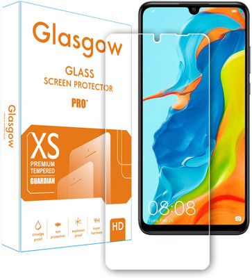 Glasgow Edge To Edge Tempered Glass for Huawei Honor P30 Lite(Pack of 1)