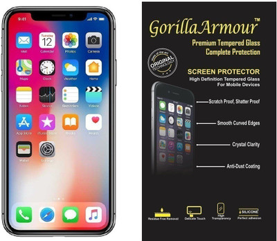 Gorilla Armour Tempered Glass Guard for Apple iPhone XS(Pack of 1)