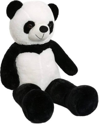 AV Toys Stuffed Spongy Teddy Bear with 5 FEET PANDA (BLACK,WHITE)  - 152 cm(BLACK,WHITE)