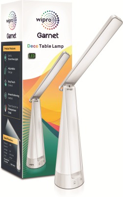 Wipro 6W Deco Table Lamp  (37.5 cm, White)