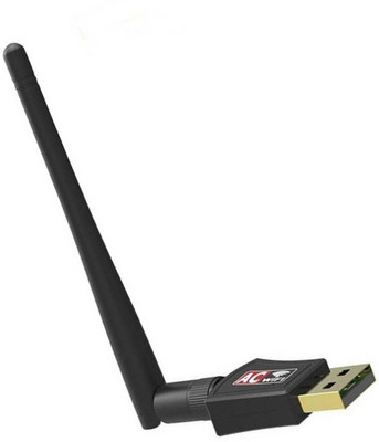 

BERRIN USB WiFi Dongle Wireless Adapter 802.11n/g/b With Antenna USB Adapter(Black)