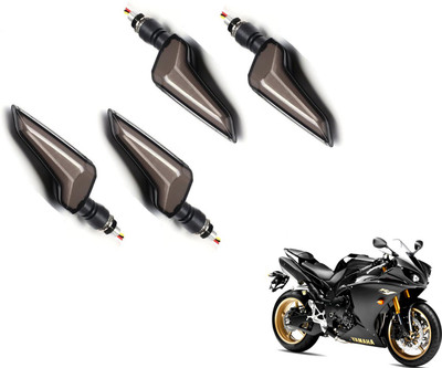 MOCKHE Front, Rear LED Indicator Light for Yamaha YZF R1(Yellow, Blue)