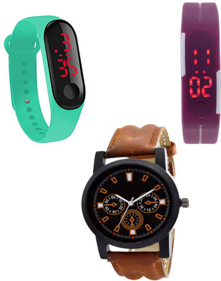 Opulent Arena M1-G-LED-PL New Arrival Special Collection of Analoge-Digital combo Digital Watch - For Boys & Girls