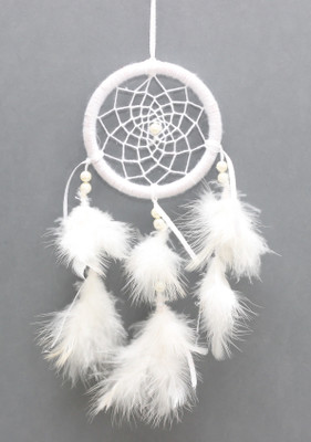 Daedal Dream Catchers Ziemlich wenig(White) DDC42 Wool Dream Catcher(15 inch, White)