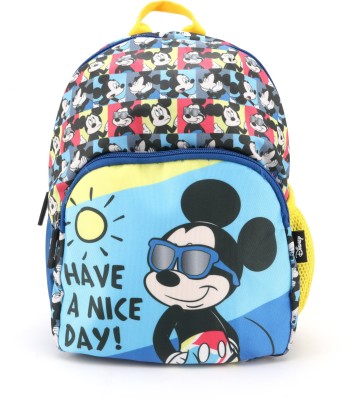 DISNEY GENUINE LICENSED MICKEY SCHOOL BAG 12 INCH - HMHMSB 22038-MK Waterproof School Bag(Multicolor, 12 inch)