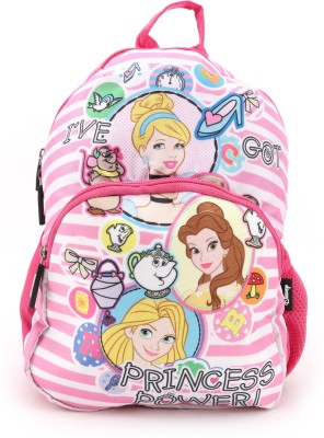 DISNEY GENUINE LICENSED PRINCESS Waterproof School Bag(Multicolor, 10 inch)