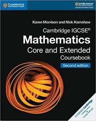 Cambridge IGCSE (R) Mathematics Core and Extended Coursebook(English, Paperback, Morrison Karen)