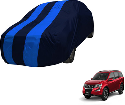 MOCKHE Car Cover For Mahindra XUV 500 (Without Mirror Pockets)(Blue, Blue, For 2018 Models)