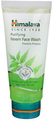 HIMALAYA Purifying Neem 50mL (Pack Of 3) Face Wash(0.15 ml)