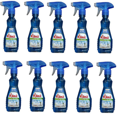 

Mr. Klinz Glass Cleaner, Pack of 10 (10 x 250 ml)(2.5 L)