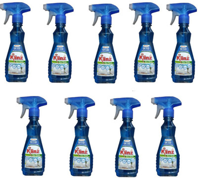 

Mr. Klinz Glass Cleaner, Pack of 9 (9 x 250 ml)(2.25 L)