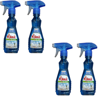 Mr. Klinz Glass Cleaner, Pack of 4 (4 x 250 ml)(1 L)