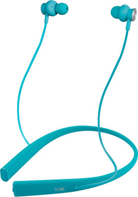 boAt Rockerz 275 Bluetooth Headset(Electric Blue, In the Ear)