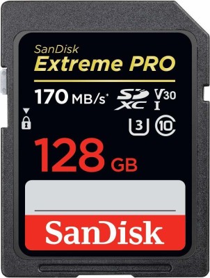 SanDisk basic 128 GB SD Card UHS Class 3 178 MB/s  Memory Card