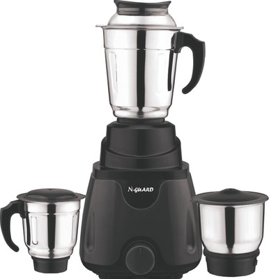 

N GUARD CLASSIC 750 W 230 Mixer Grinder(Black, 3 Jars)