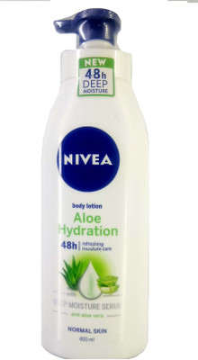 NIVEA Aloe Hydration with Deep Moisture Serum 48h Body Lotion(400 ml)