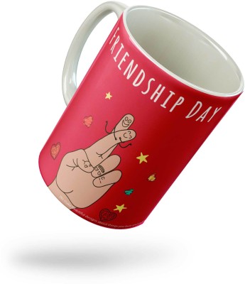 Tee Mafia friend friendship day design Ceramic Coffee Mug(330 ml)