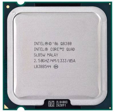 Intel Core 2 Quad Q8300 2.5 GHz LGA 775 Socket 4 Cores 4 Threads Desktop Processor
