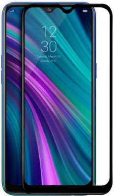 CASEHUNT Edge To Edge Tempered Glass for Realme 3 Pro(Pack of 1)
