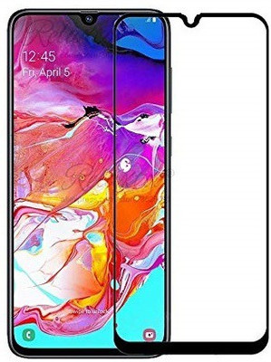 CASEHUNT Edge To Edge Tempered Glass for SAMSUNG GALAXY A70(Pack of 1)