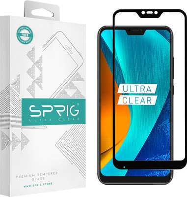 Sprig Tempered Glass Guard for Mi Redmi 6 pro, 6 Pro, Mi Redmi 6 pro(Pack of 1)