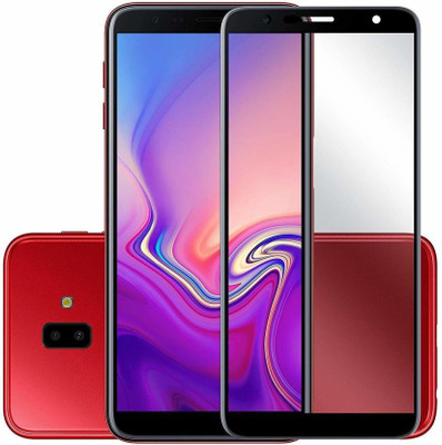 Accessories Kart Edge To Edge Tempered Glass for Samsung Galaxy J6 Plus(Pack of 1)