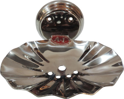 Epraiser A1 SS Open Flower Elegant Soap Dish(Silver)