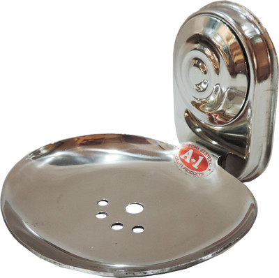 Epraiser A1 SS Conceal Oval Elegant Soap Dish(Silver)