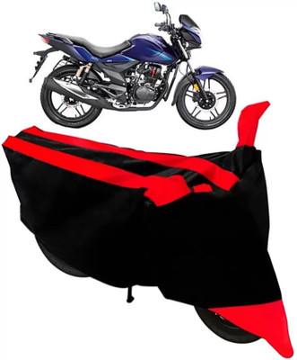 ELECTRIBLES Two Wheeler Cover for Honda(CBZ Extreme, Black, Red)