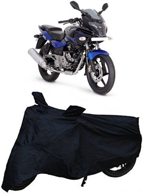 Utkarsh Two Wheeler Cover for Bajaj(Pulsar 220 DTS-i, Black)
