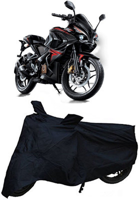 Utkarsh Two Wheeler Cover for Bajaj(Pulsar RS 200, Black)
