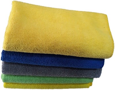 Shinecare Microfiber Vehicle Washing  Cloth(Pack Of 5)