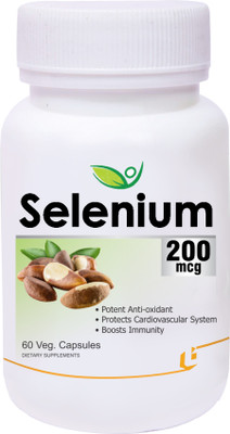 BIOTREX NUTRACEUTICALS Selenium 200mcg - 60 Veg Capsules(60 No)