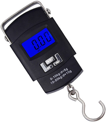 

OFIXO 50 kg 10 g LCD Digital Hanging Hook Scale Weighing Scale(Black)