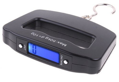 

OFIXO Portable Luggage Scale for Suitcase Traveling Bag Weighing Scale(Black)