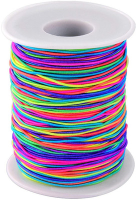 DIY Crafts multicolor Thread(0.1 m Pack of1)
