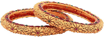 Voylla Copper Copper Bangle Set(Pack of 2)