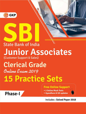 Sbi (State Bank of India) 2019 Sbi Junior Associates Clerical Grade Ph I Practice Paper(English, Paperback, unknown)