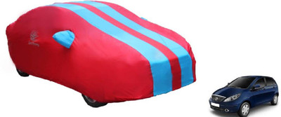 Auto Oprema Car Cover For Tata Vista (With Mirror Pockets)(Blue, Red)