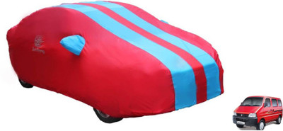 Auto Oprema Car Cover For Maruti Suzuki Eeco (With Mirror Pockets)(Blue, Red)