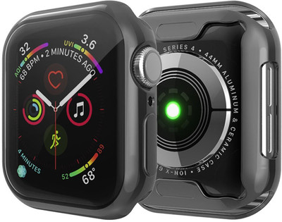 KAZUKI Screen Guard for 42mm Apple Watch Series 3/Series 2/Series 1 (42mm) Soft Flexible Case (Black)(Pack of 1)